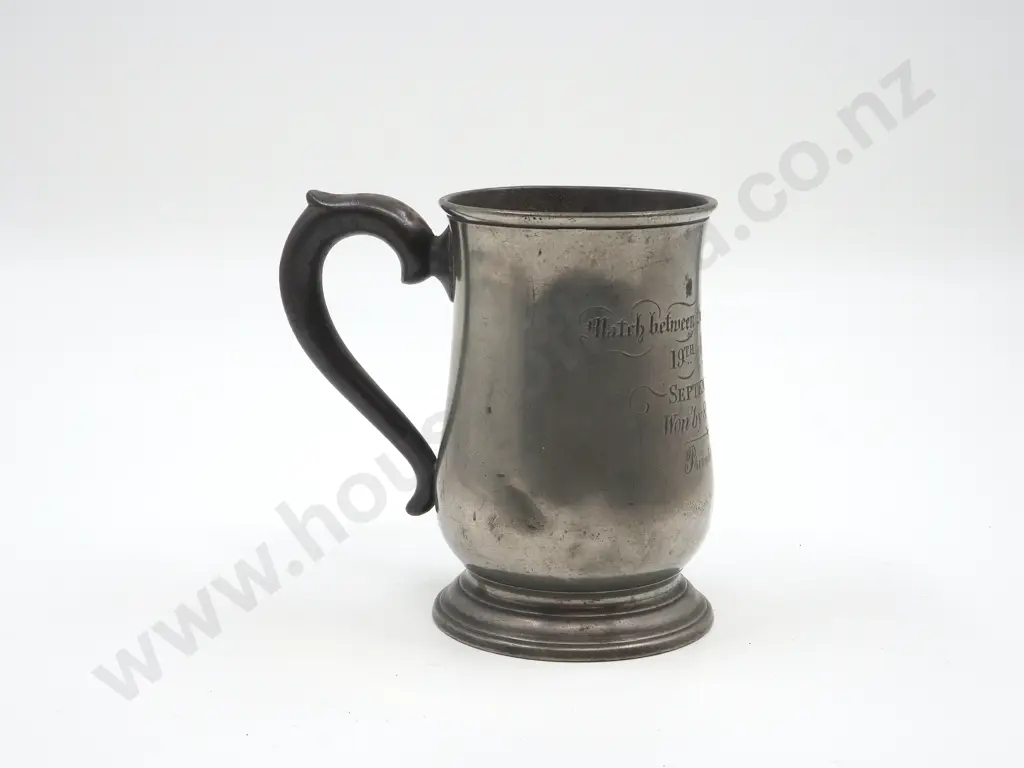 1866 West End Company Shooting Tankard  Image 1++