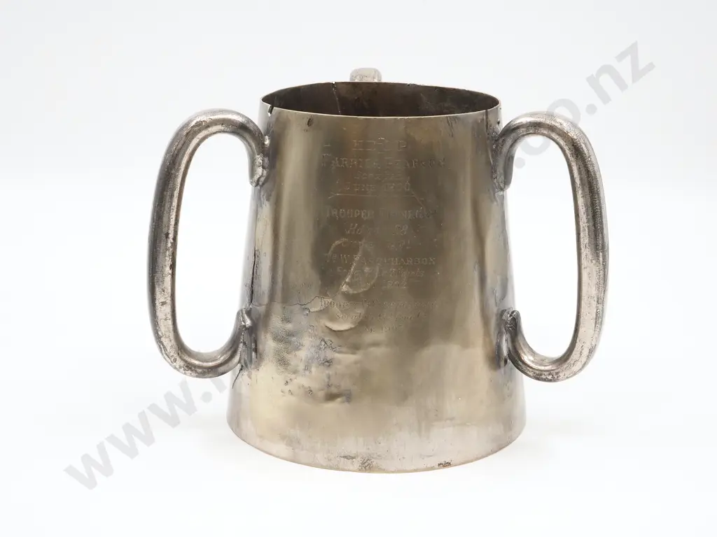 1899 Otago Hussars Dunedin Contingent: Hyams Challenge Shooting Cup - Large  Image 1++