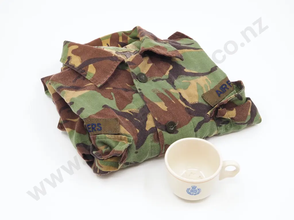 Airforce Camo Jacket & Military Cup Image 1++