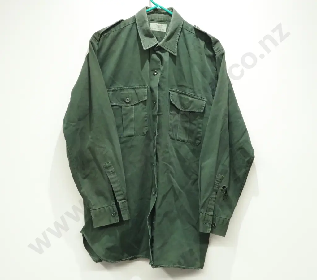 New Zealand Army Shirt 1967 Dated  Image 1++