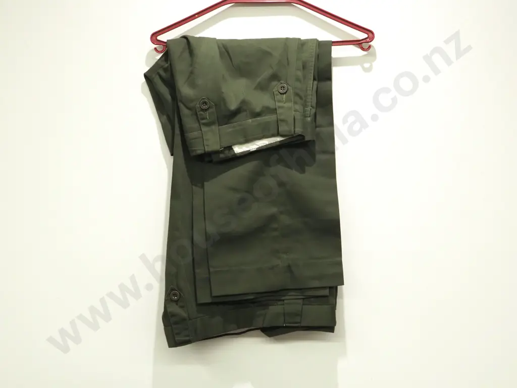 Two 1980's Singapore Period New Zealand Bush Jacket's & Two Trousers  Image 1++