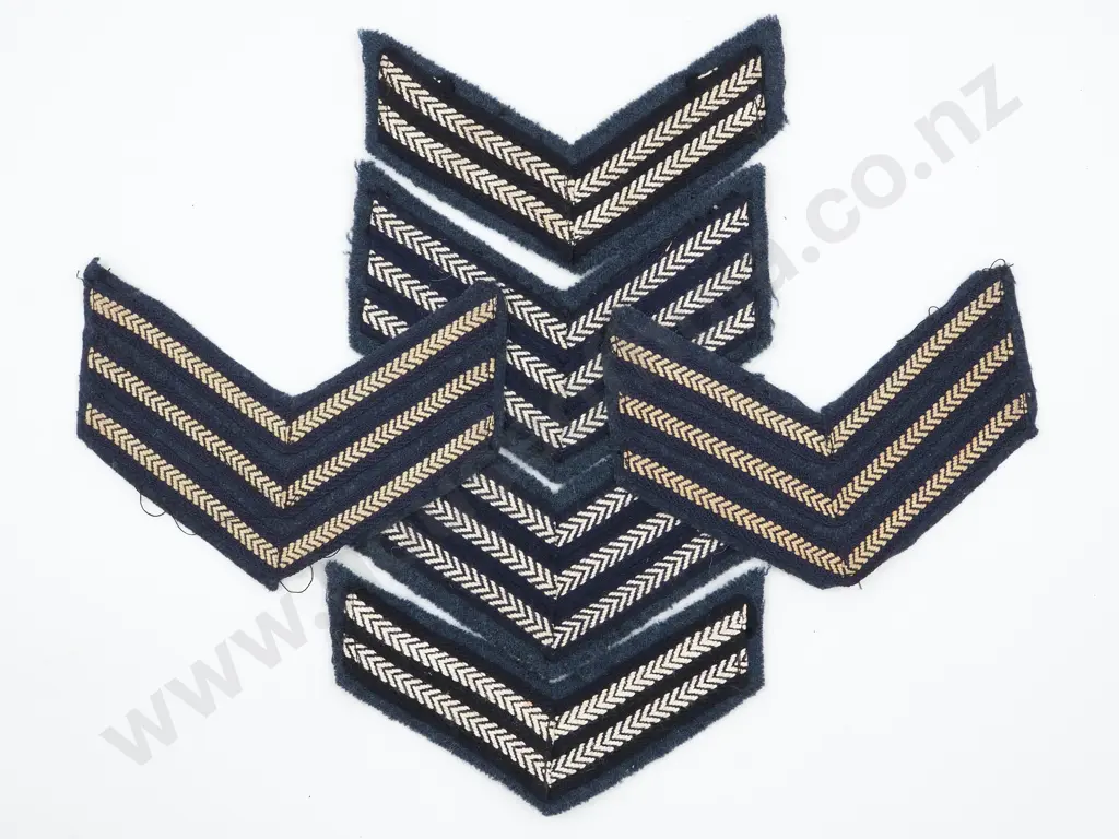 WW2 RNZAF Corporal & Sergents Stripes Image 1++