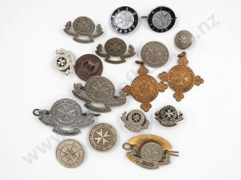 Assorted Lot of St John Badges  Image 1++