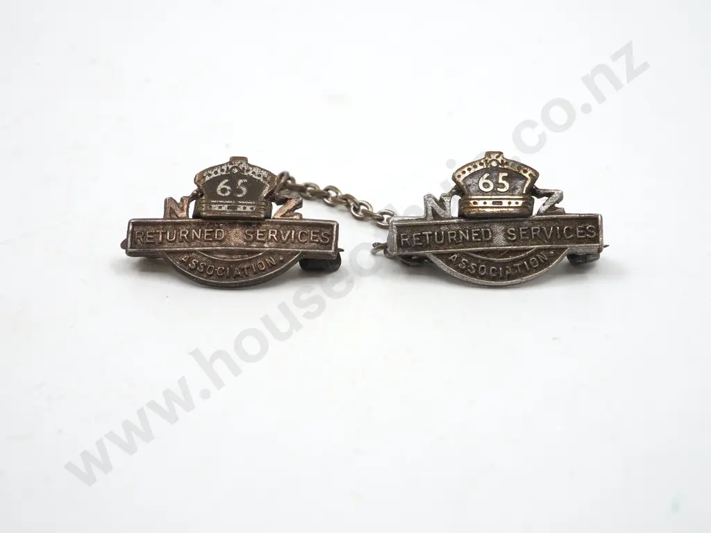 Two Small RSA Badges - One is a 23/ Number Image 1++