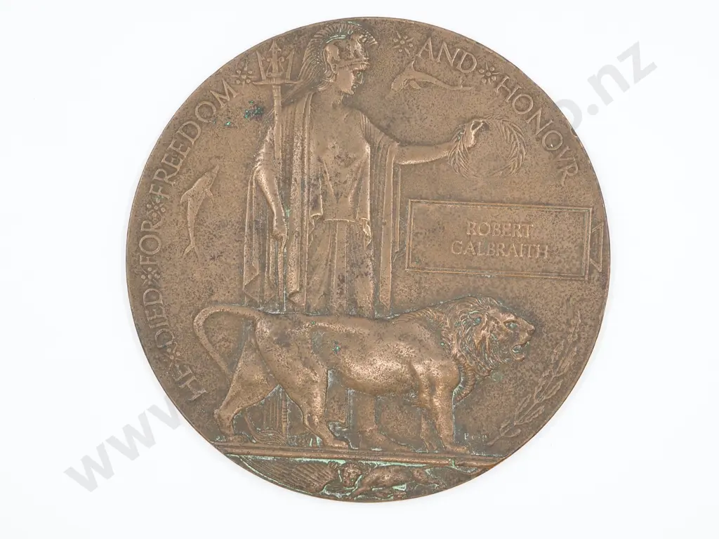 Robert Galbraith Death Plaque Image 1++