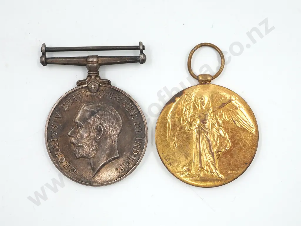 WW1 Pair to 29959 PTE F P Butler Image 1++
