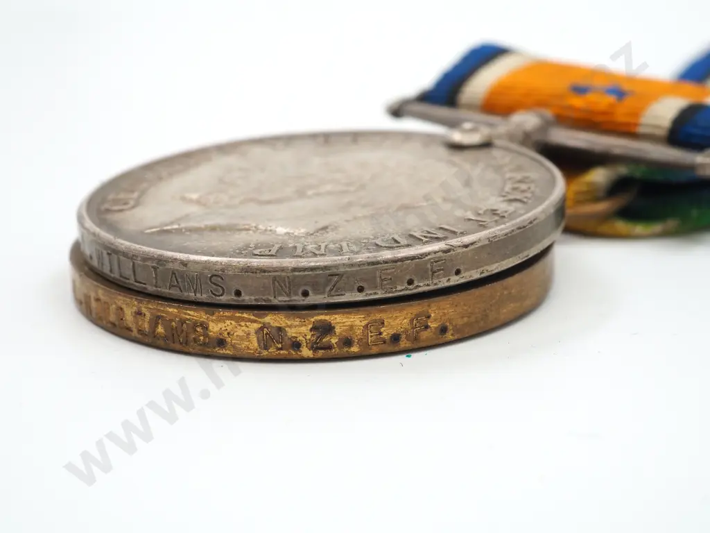 44052 SPR P L Williams: WWI Pair / RSA Badges / Reinforcement Badge/ Silver War Badge/ Dog Tags / 9ct Buffalo Medal Image 1++