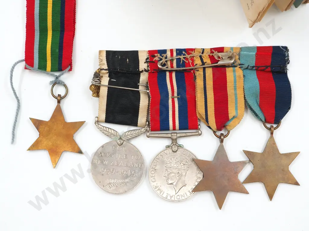 WW2 Medals / Paybook / Silver War Badg to 16646 J Nareby Image 1++