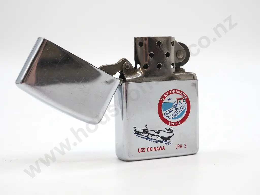 Uss Okinawa Zippo LIghter Image 1++