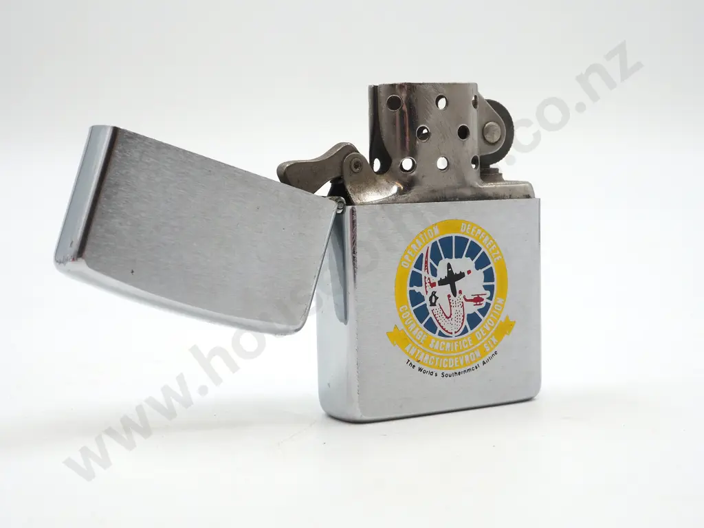 Operation Deep Freeze Antarctic Devron Six Zippo Lighter Image 1++