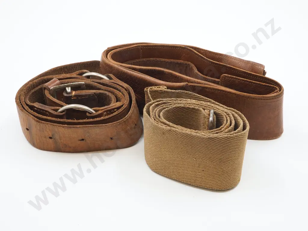 WW1 Money Belt & Other Canvas Belt Image 1++