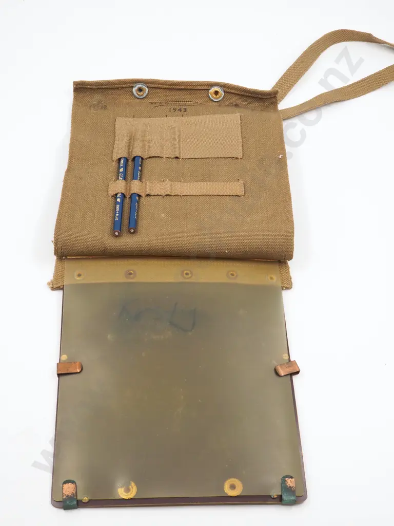 WW2 1943 Dated Map Case Image 1++