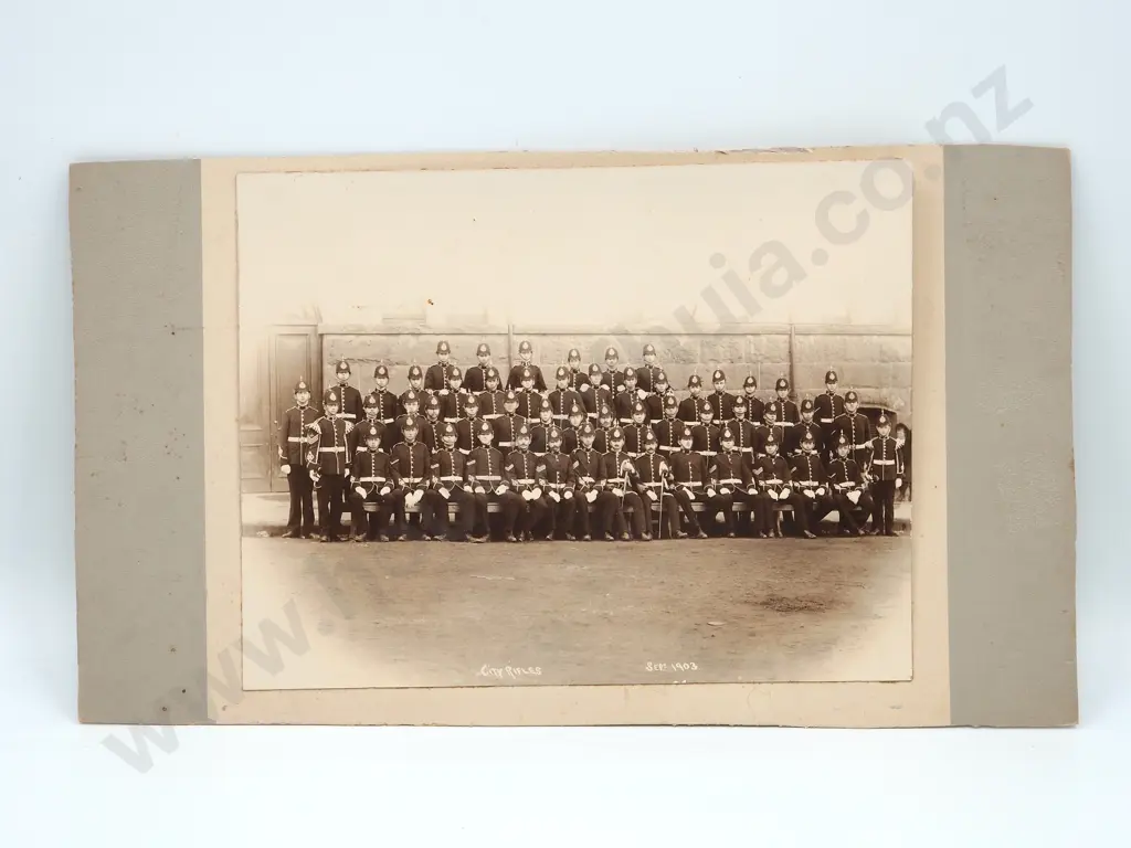 Large Dunedin City Rifles Photograph Image 1++