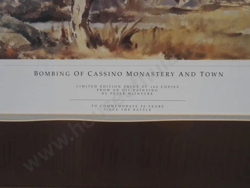 Peter McIntyre Print: Signed by Charles Upham / Jack Hintin / Peter McIntyre Image 1++