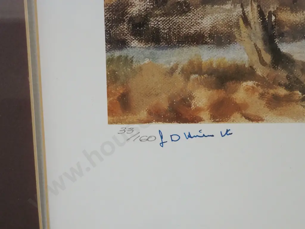 Peter McIntyre Print: Signed by Charles Upham / Jack Hintin / Peter McIntyre Image 1++