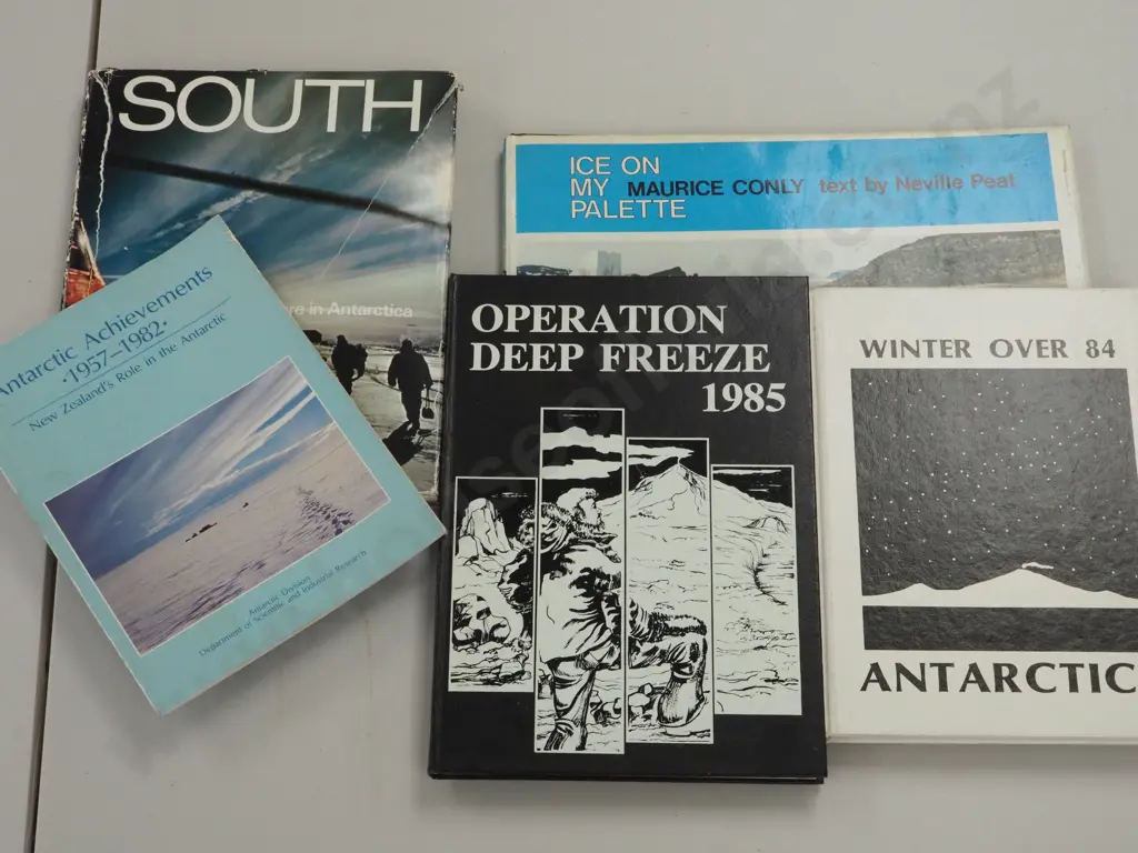 Antarctic Interest: Assorted Uniform / Book / Photos from Norm McPherson Operation Deep Freeze 1984 Image 1++