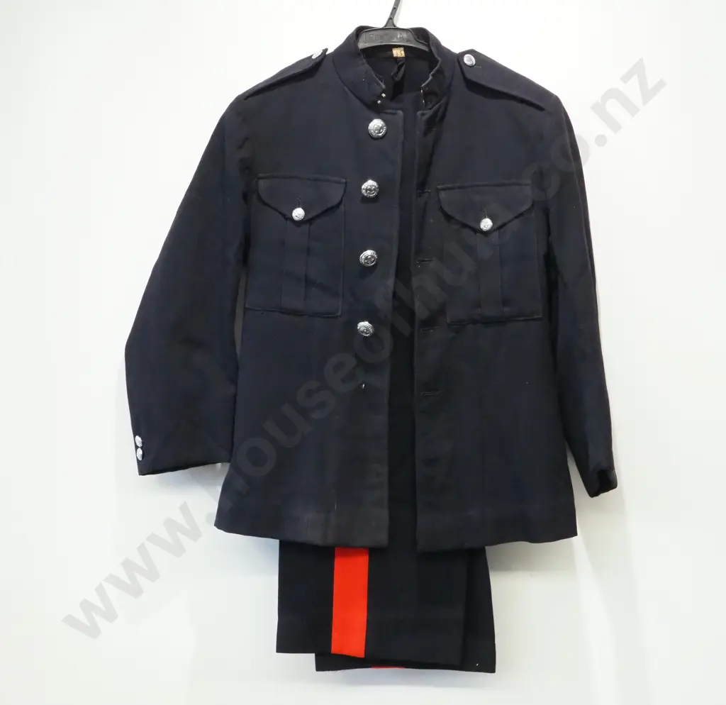 1930's Southland Boys High School Cadet Band Tunic & Trousers Uniform Image 1++
