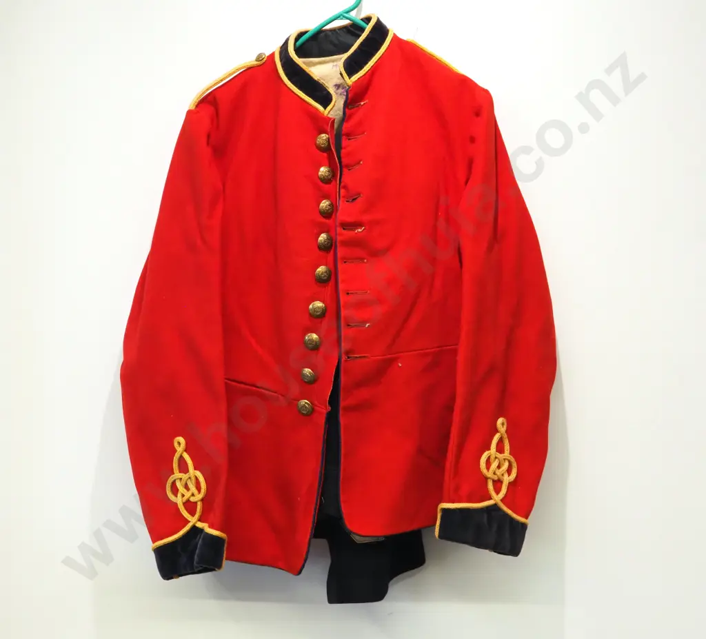 Vintage Royal Engineers Red Dress Jacket & Trousers  Image 1++