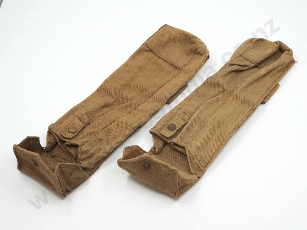 Pair of Lanchester Magazine Pouches - One 1941 & Other 1942 Dated Image 1++