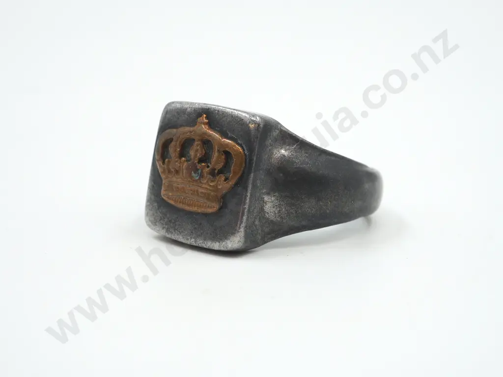 WW1 Imperial German Signet Ring  Image 1++