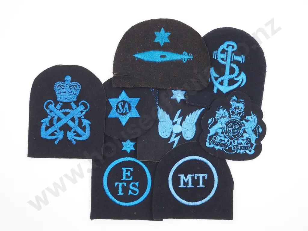 Eight New Zealand Modern Naval Patches  Image 1++