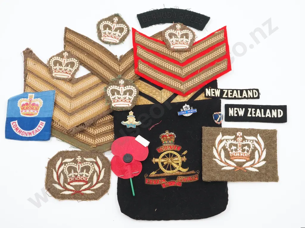 Assorted lot of Cloth Rank & Blazer Patches  Image 1++