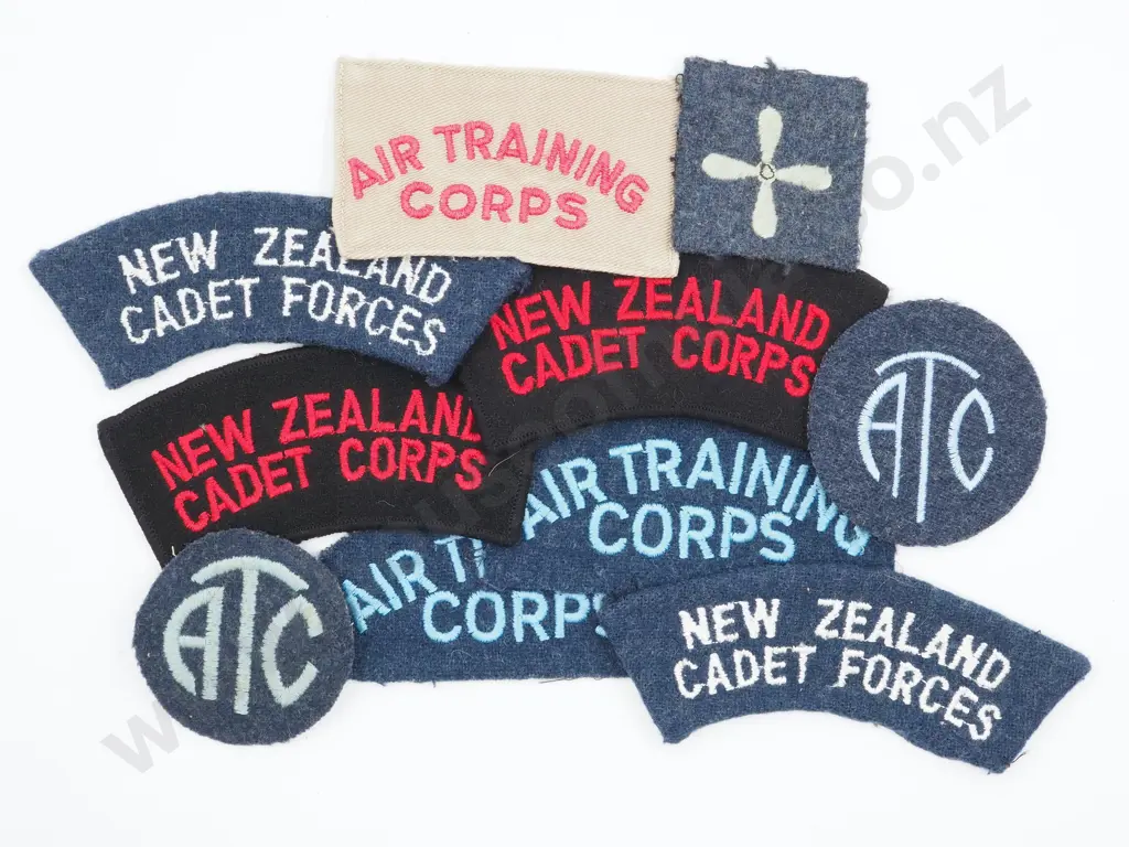 Assorted lot of ATC & Cadet Corp Cloth Titles Image 1++