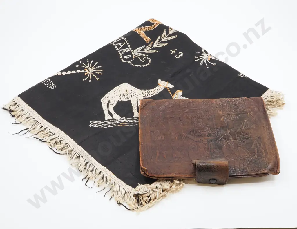 WW2 Cushion Cover / Egyptian Scenes Writing Case Image 1++