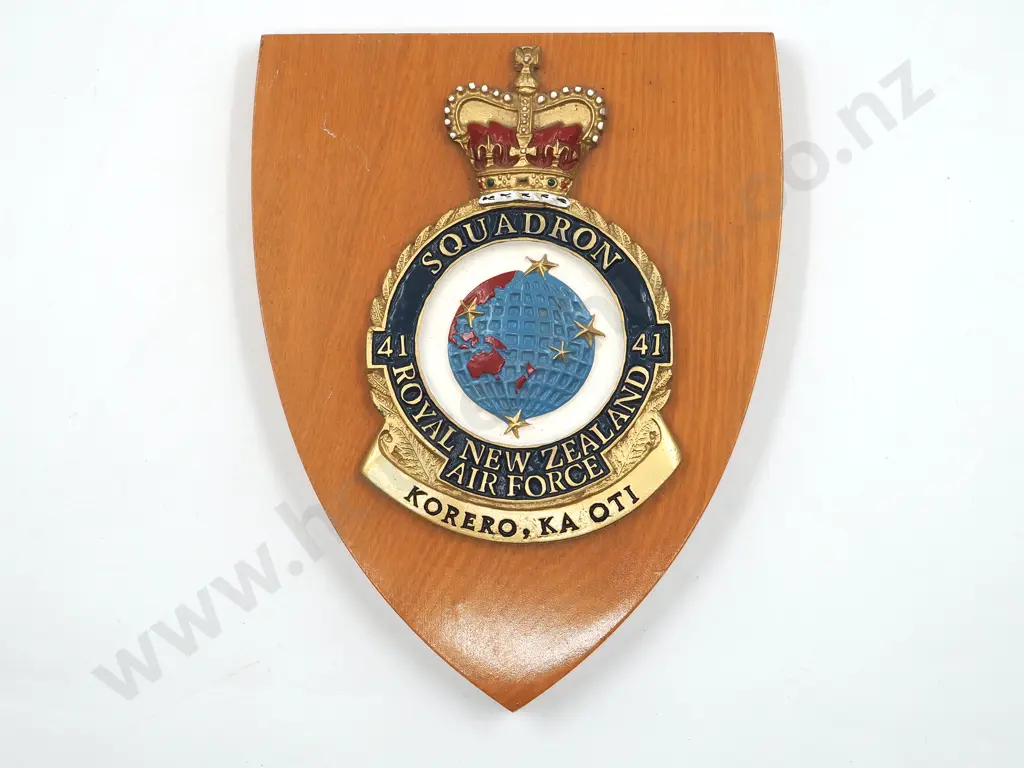 41 Squadron RNZAF Wall Plaque  Image 1++