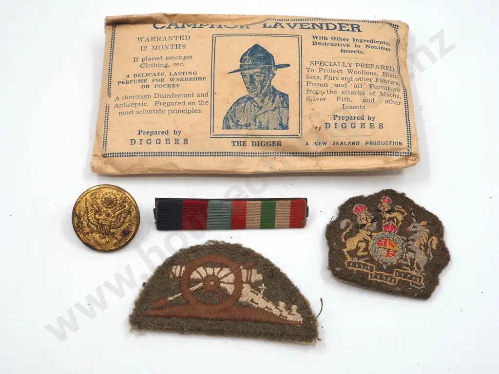 Camphor Lavender Sachet & Ribbon Bar / Cloth Patches Image 1++