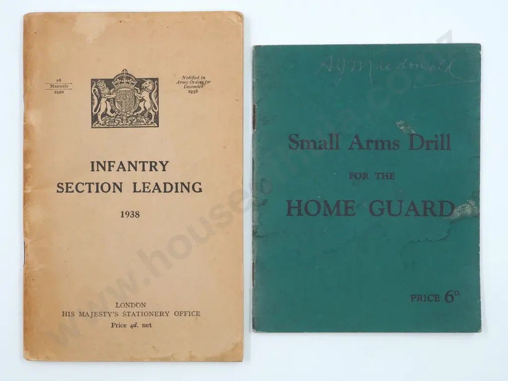 Two Military Manuals  Image 1++