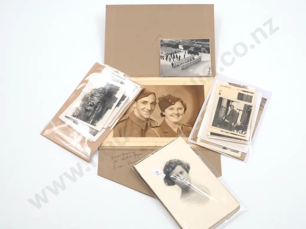 Assorted Lot of Antique Photographs: Some Military  Image 1++