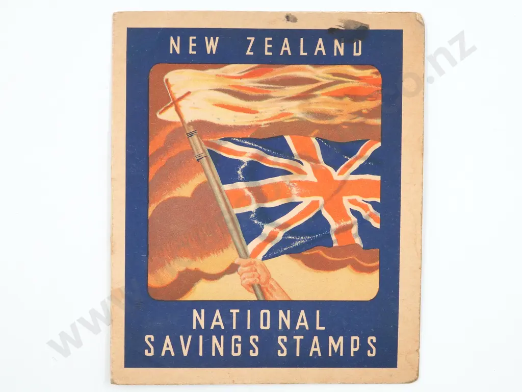 Booklet - NZ WWII National Savings Stamps (stamps included) Image 1++