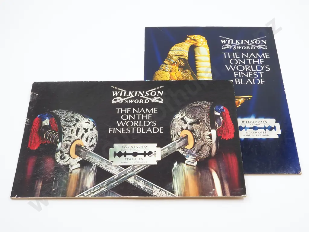 Wilkinson Razor Blade Shop Counter Advertising Image 1++