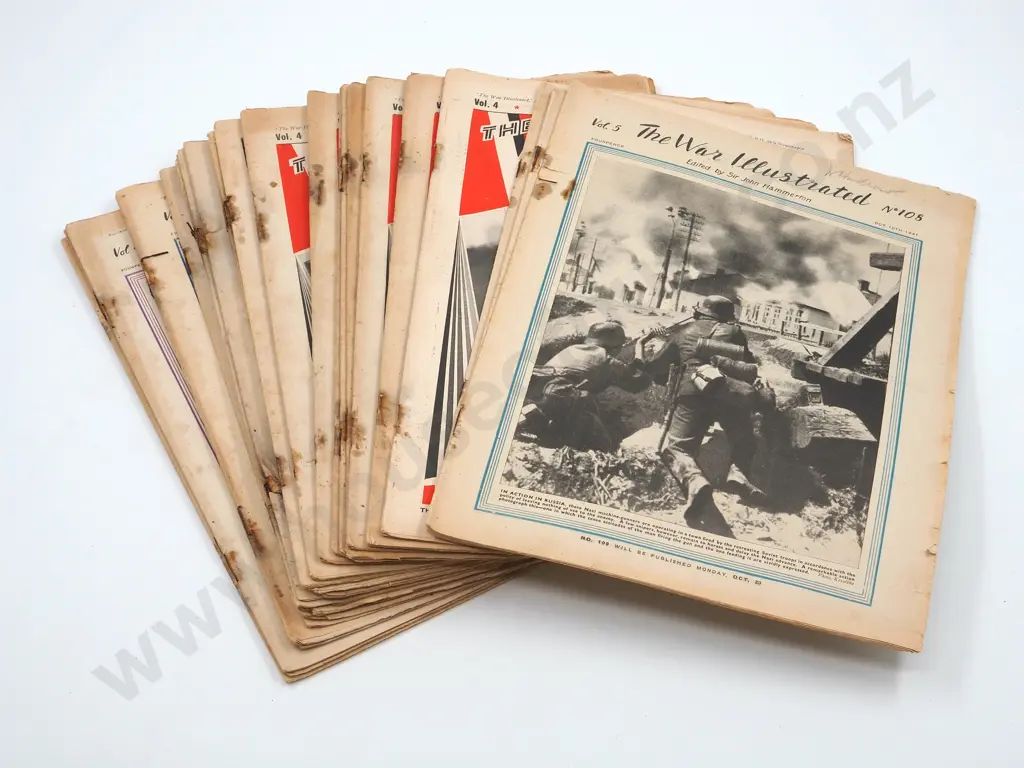 WW2 War Illustrated - 25 Copies Image 1++