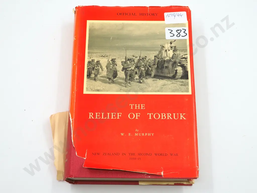 The Relief of Tobruk: New Zealand Official Histories  Image 1++