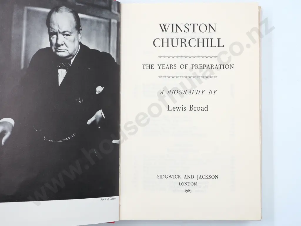 Winston Churchill: The Years of Preparation by Lewis Broad   Image 1++
