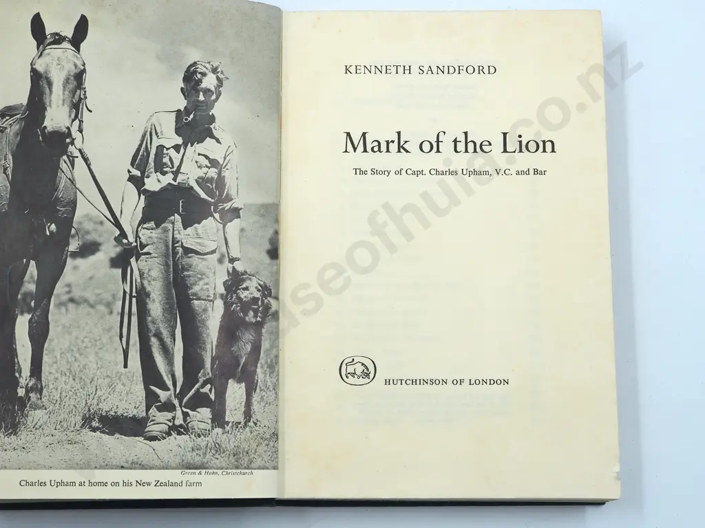 Charles Upham Biography: Mark of the Lion Image 1++