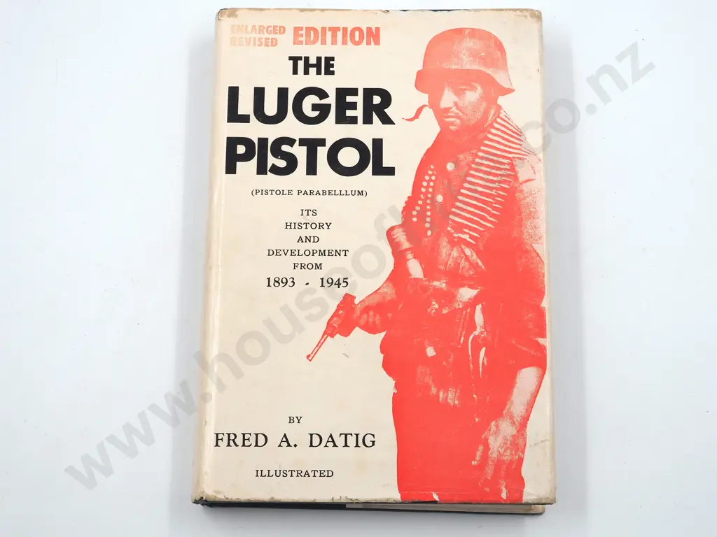 Book - The Luger Pistol fifth print by Fred A. Datig Image 1++