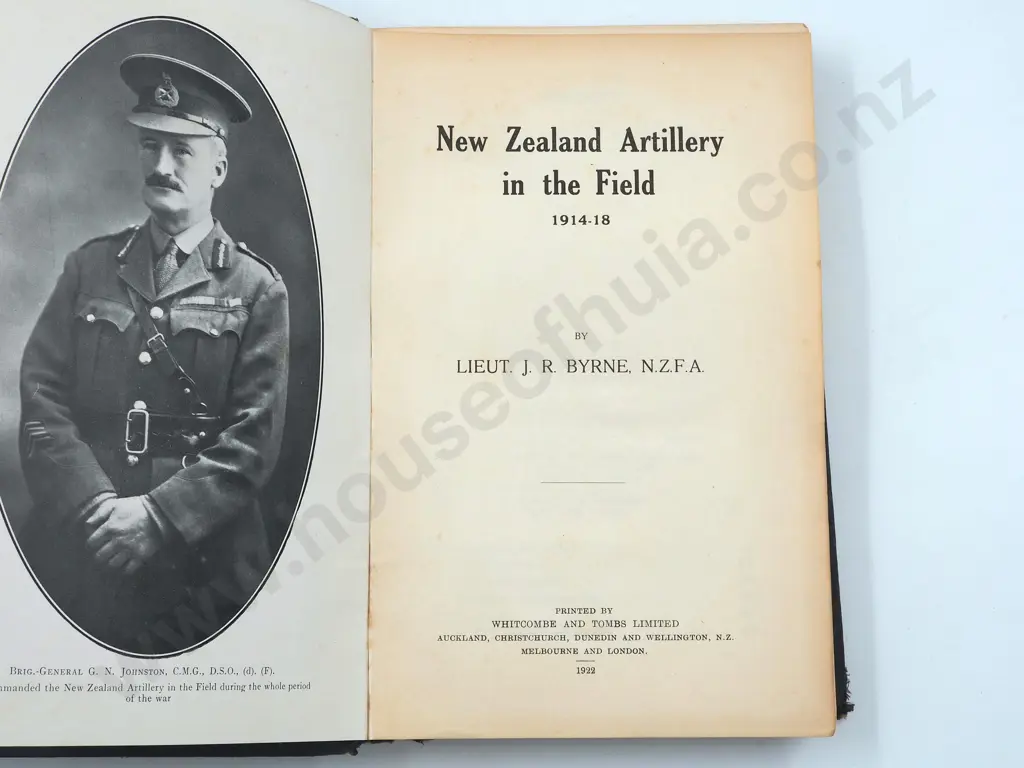 History of the New Zealand Artillery in the Field 1914-1918 Image 1++