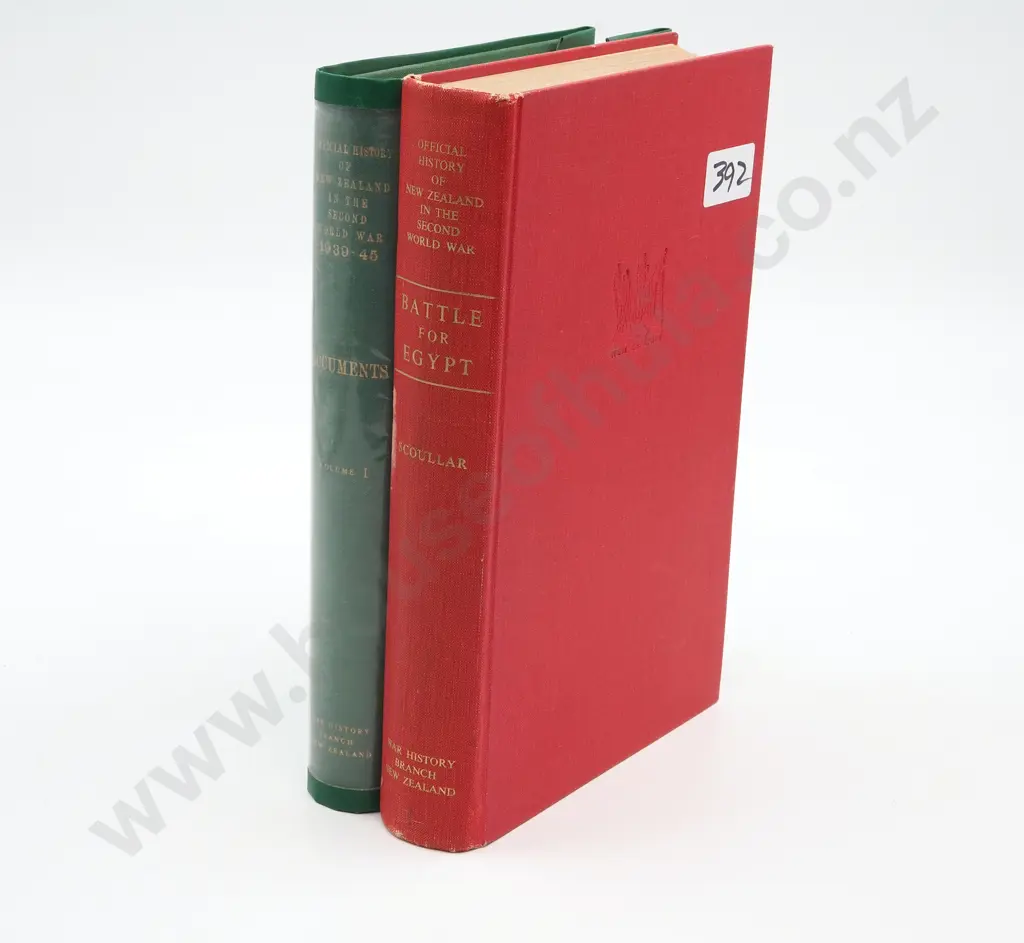 Two Military Books: Official Histories - Documents Vol 1 & Battle for Egypt Image 1++
