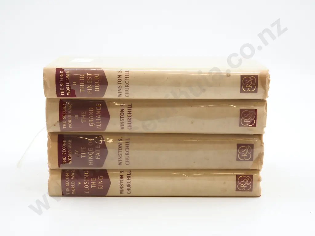The Second World War by Winston Churchill - Vols 2-5  Image 1++