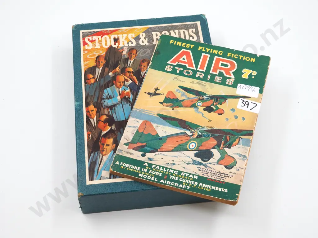 Finest Flying Action Air Stories & Stocks & Bonds Board Games Image 1++