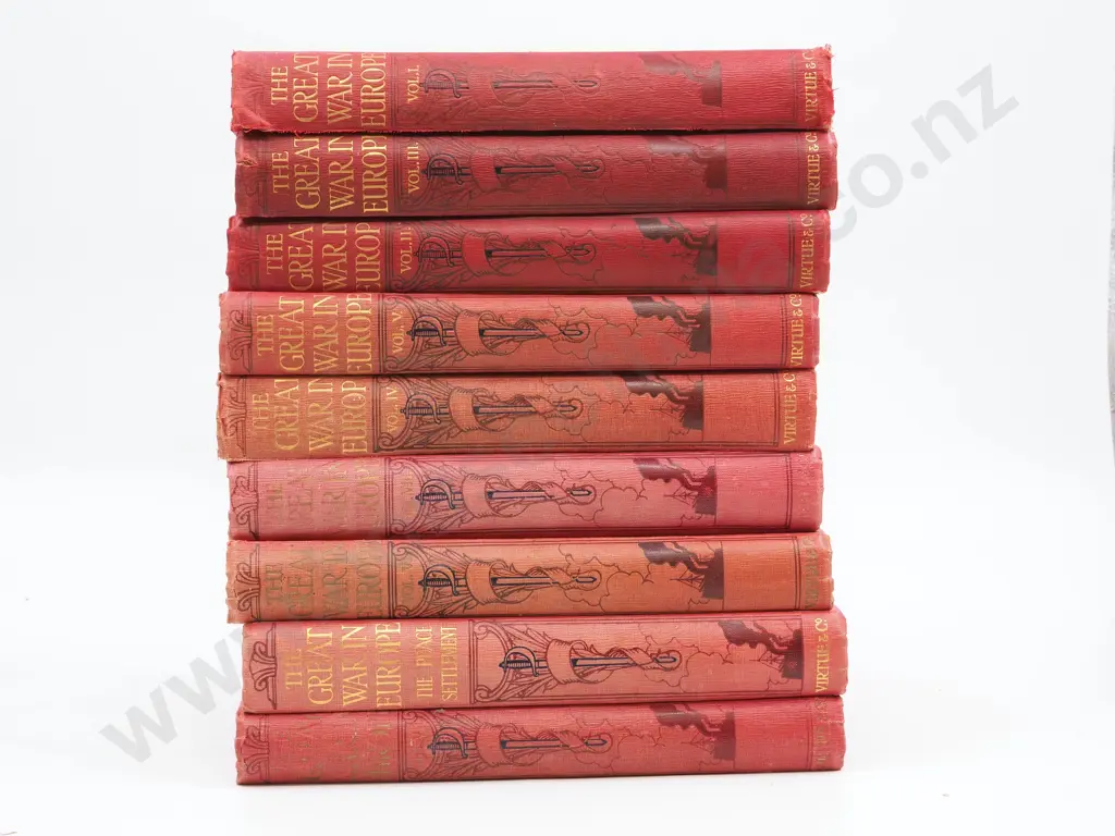 The Great War in Europe: Nine Volumes Image 1++