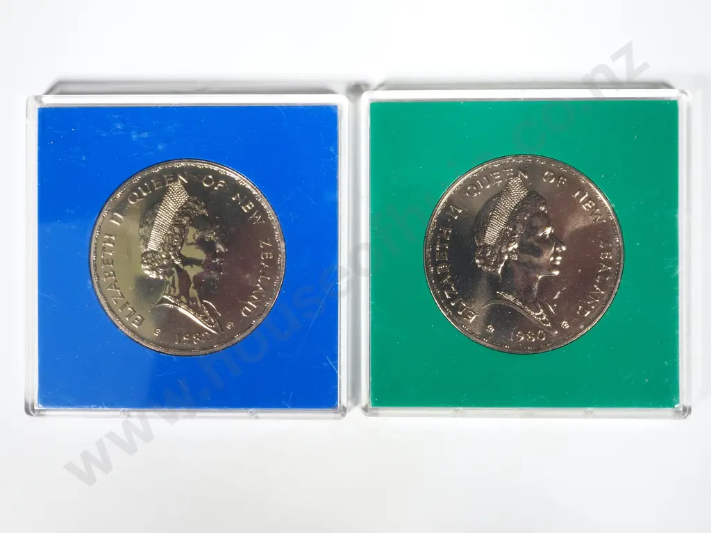 15 X New Zealand UNC One Dollar Coins w Birds Image 1++
