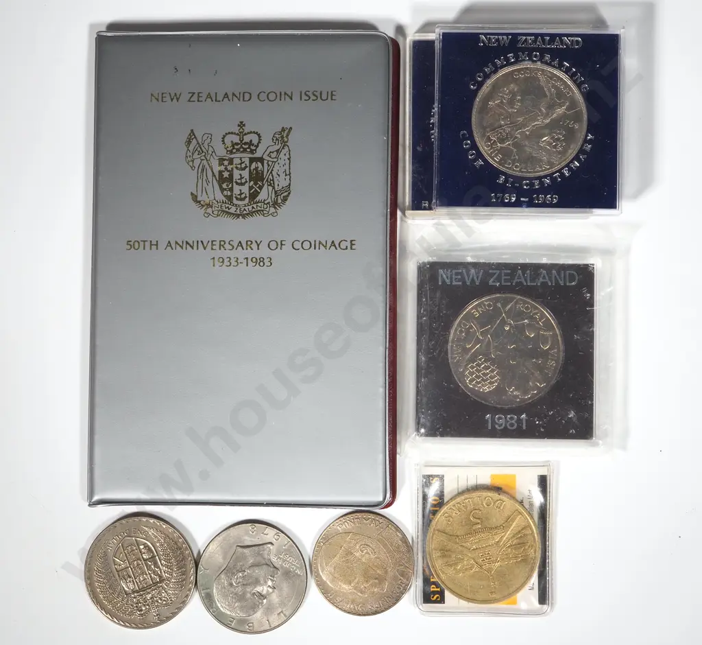 Uncirculated New Zealand Coins & Other Coinage Image 1++