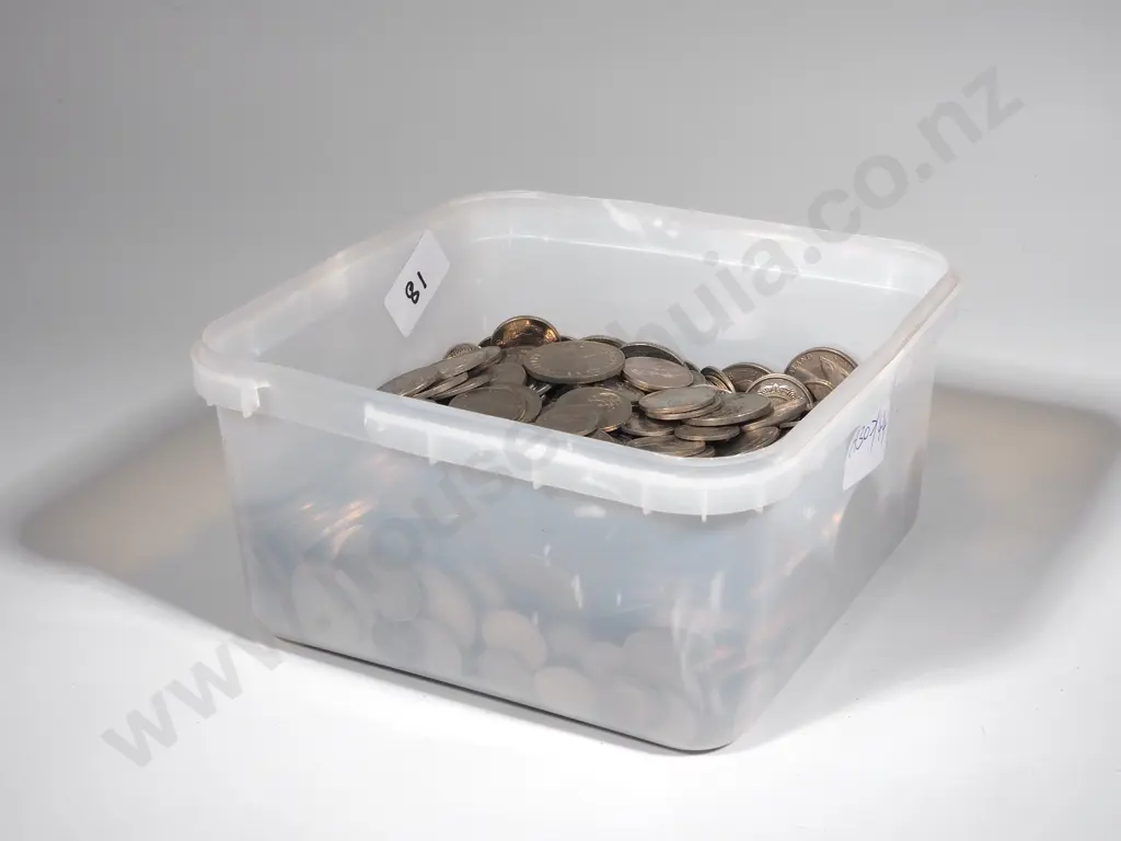 5.06 KGs of New Zealand Decimal & Pre Decimal Coinage - Approx $95 Face Value Image 1++