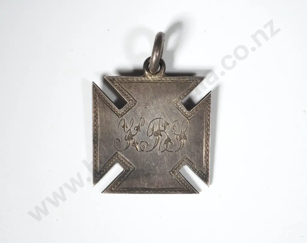 Silver Fob Medal Drill 1901  Image 1++