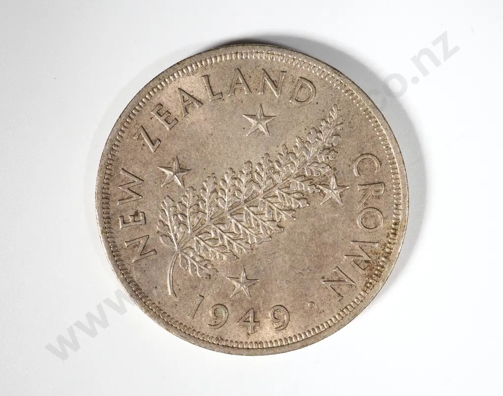 1949 New Zealand Crown  Image 1++