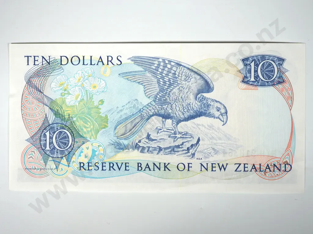 New Zealand AUNC Brash $10 Banknote Image 1++